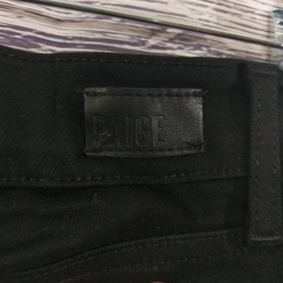 Paige verdugo ultra skinny black jeans size 26 - Picture 4 of 7